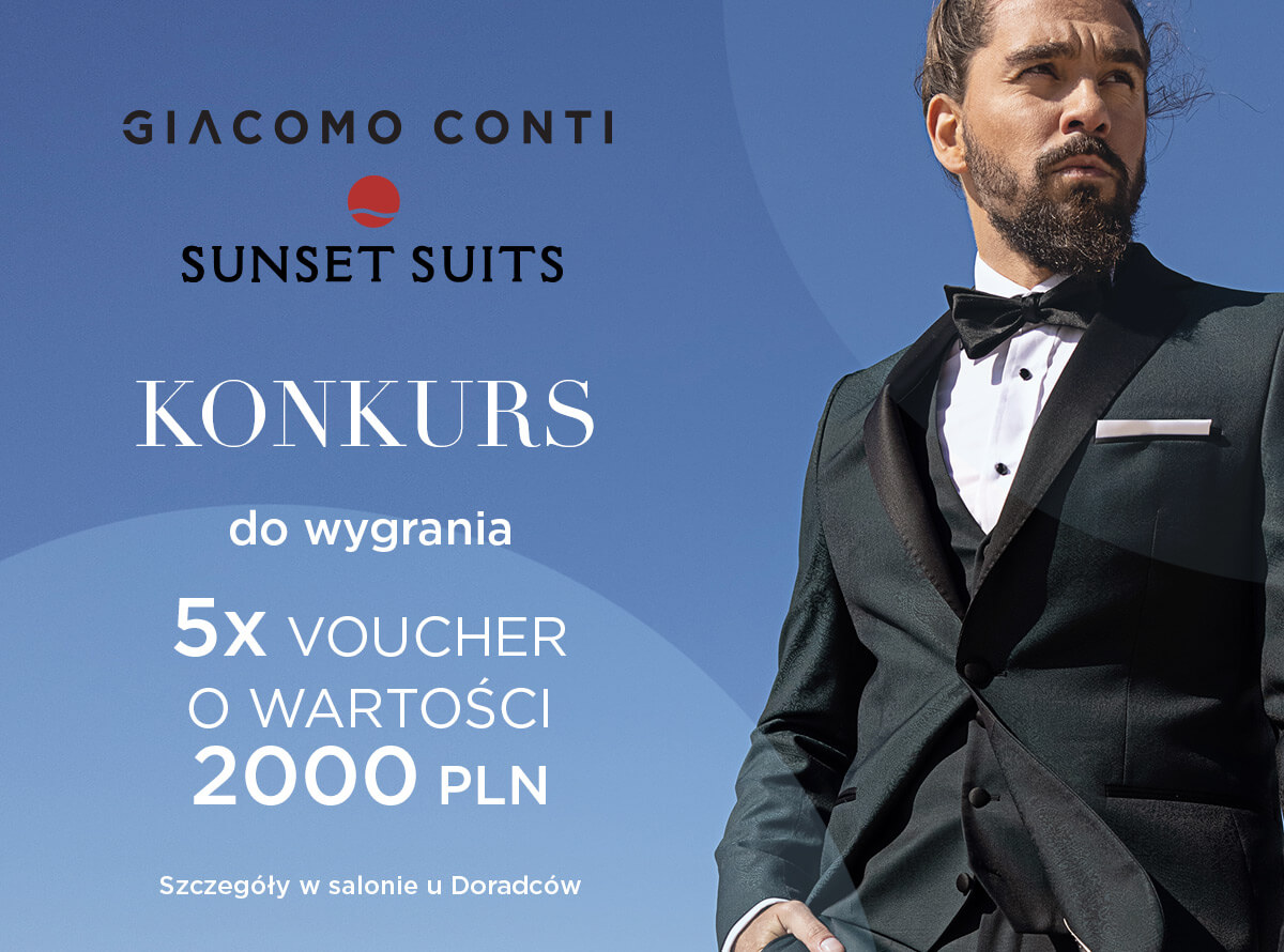 # TWOJA INSTA WERSJA – KONKURS Giacomo Conti i SUNSET SUITS !!!